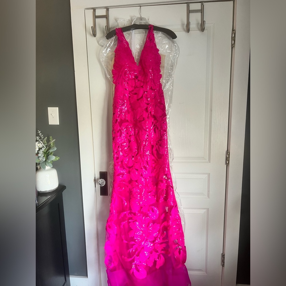Pink Jovani Prom Dress Size 4